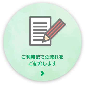 ご利用までの流れをご紹介します